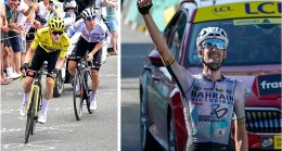 Poels Tour de France 15. Etap’ı kazanırken Vingegaard genel klasmanda lider