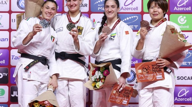 Judo Bakü Grand Slam sona ererken Azerbaycan üç altınla zirvede